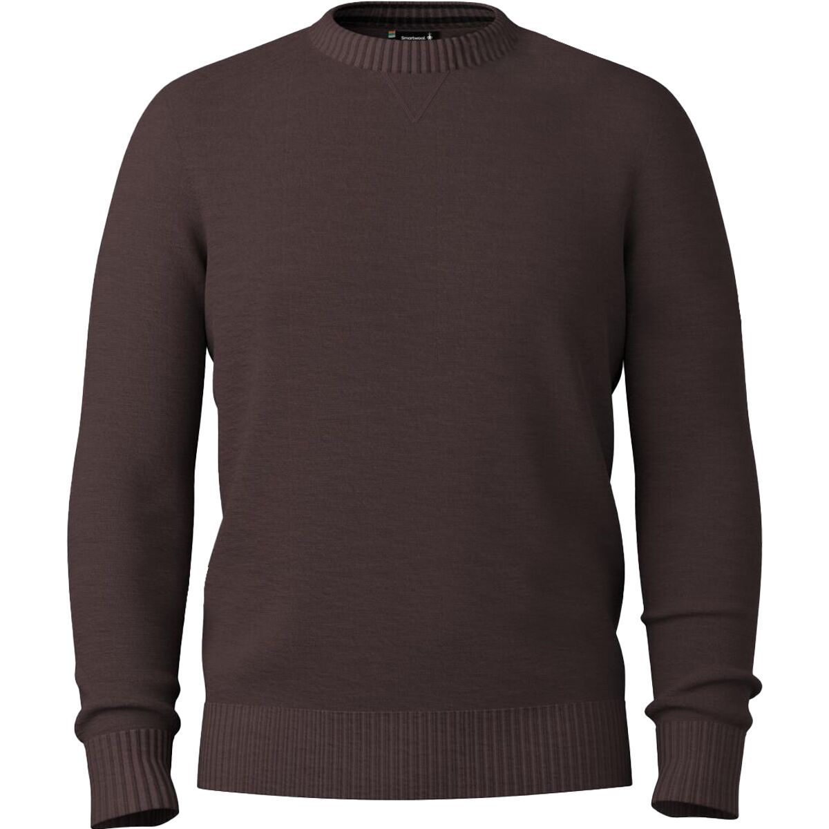 Image of Smartwool Sparwood Crew Sweater - Men's Mink Heather, XXL