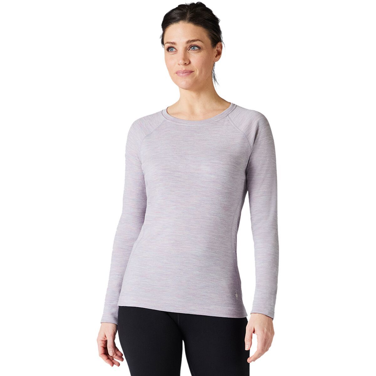 Smartwool Classic Thermal Merino Crew Baselayer - Women's Purple Eclipse Heather, XL
