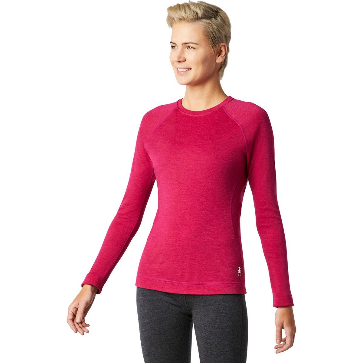 Smartwool Classic Thermal Merino Crew Baselayer - Women's Very Berry Heather, XL