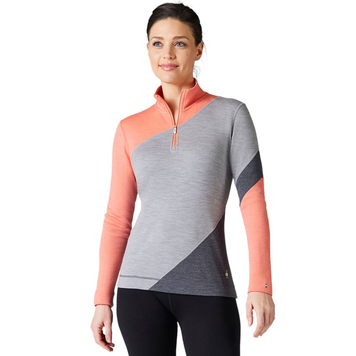 Smartwool Merino 250 Baselayer Colorblock 1/4-Zip Top - Women's product image