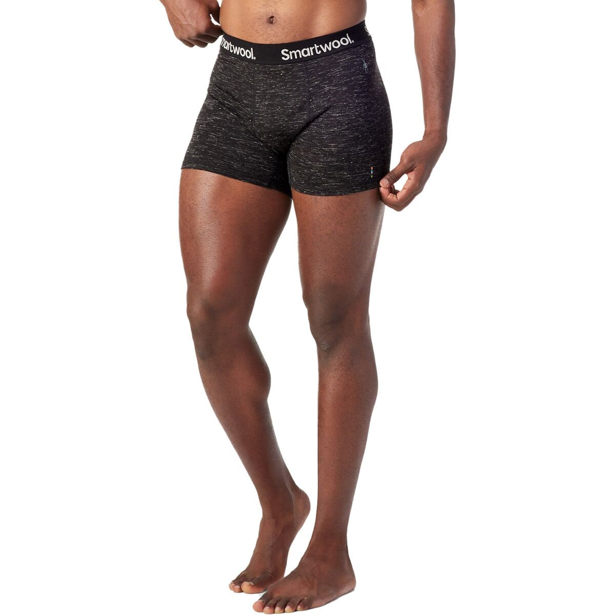  M MERINO SPORT 150 BOXER BRIEF medium gray heather