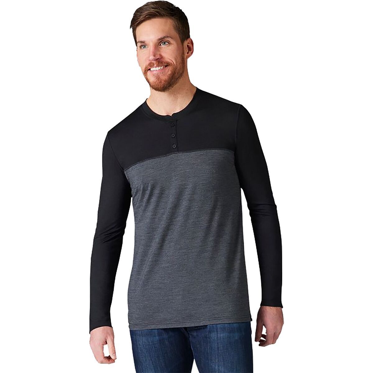 Smartwool Merino Sport 150 Henley Long-Sleeve Shirt - Men's