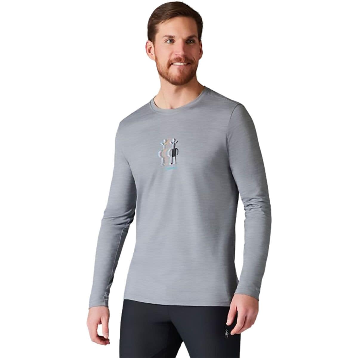 Smartwool Merino Sport 150 Logo Long-Sleeve Graphic T-Shirt - Men's