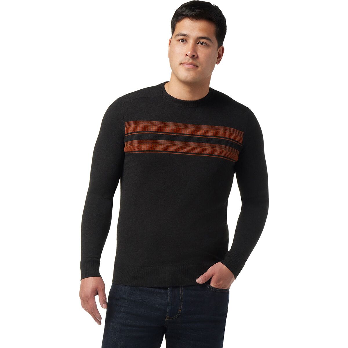 Sparwood Stripe Crew Sweater - Men