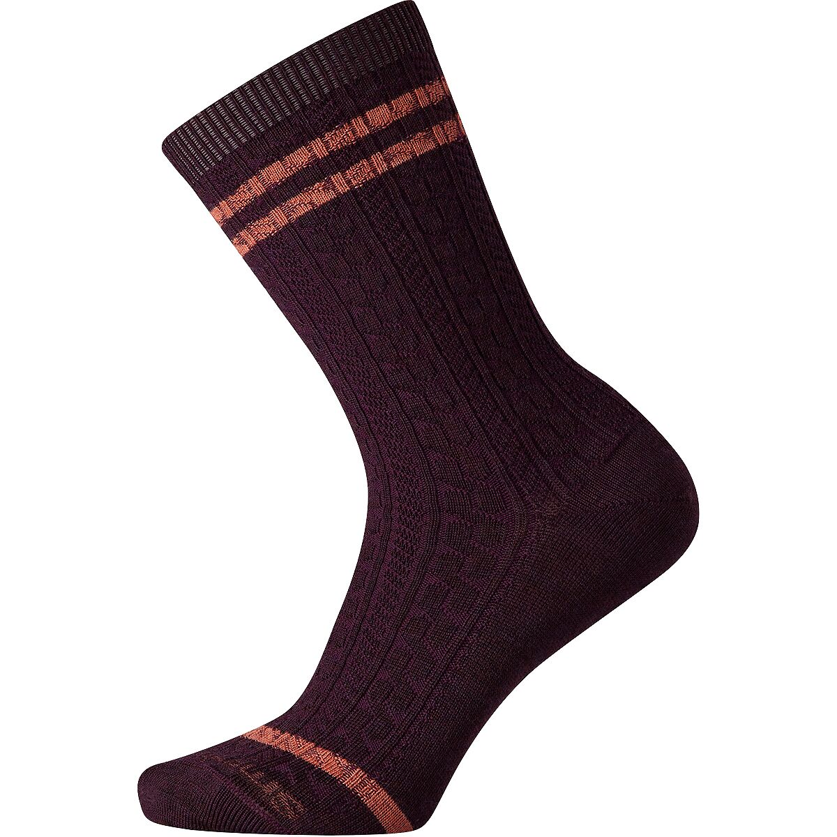 Smartwool Everyday Tube Stripe Cable Crew Sock - Women's