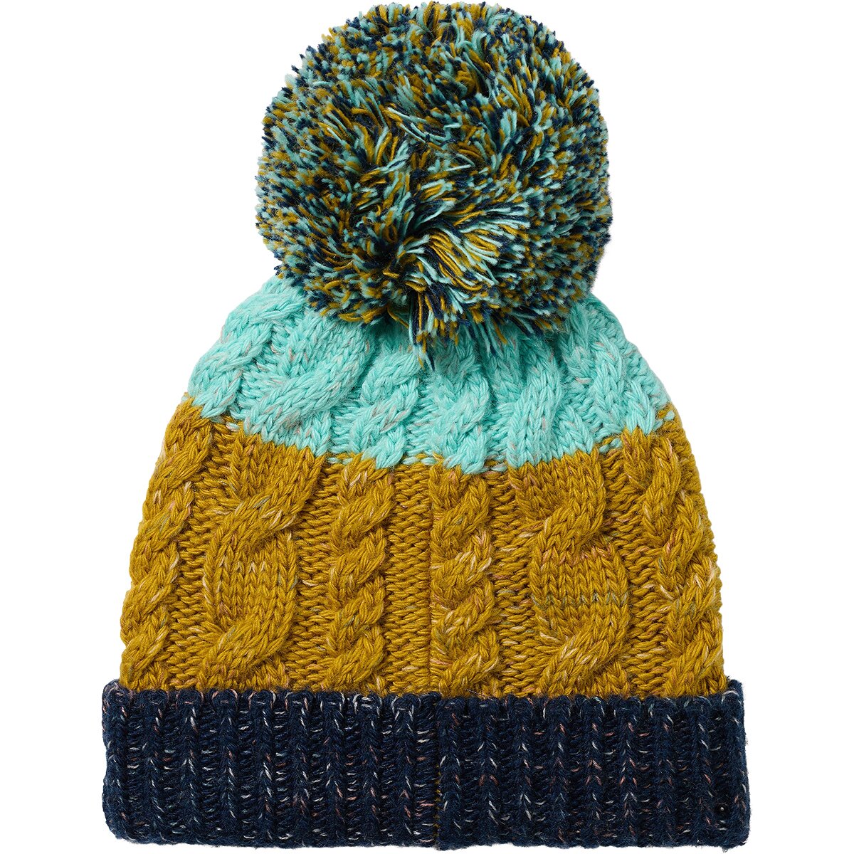 Image of Smartwool Isto Beanie - Kids' Bronze Olive Heather, S/M