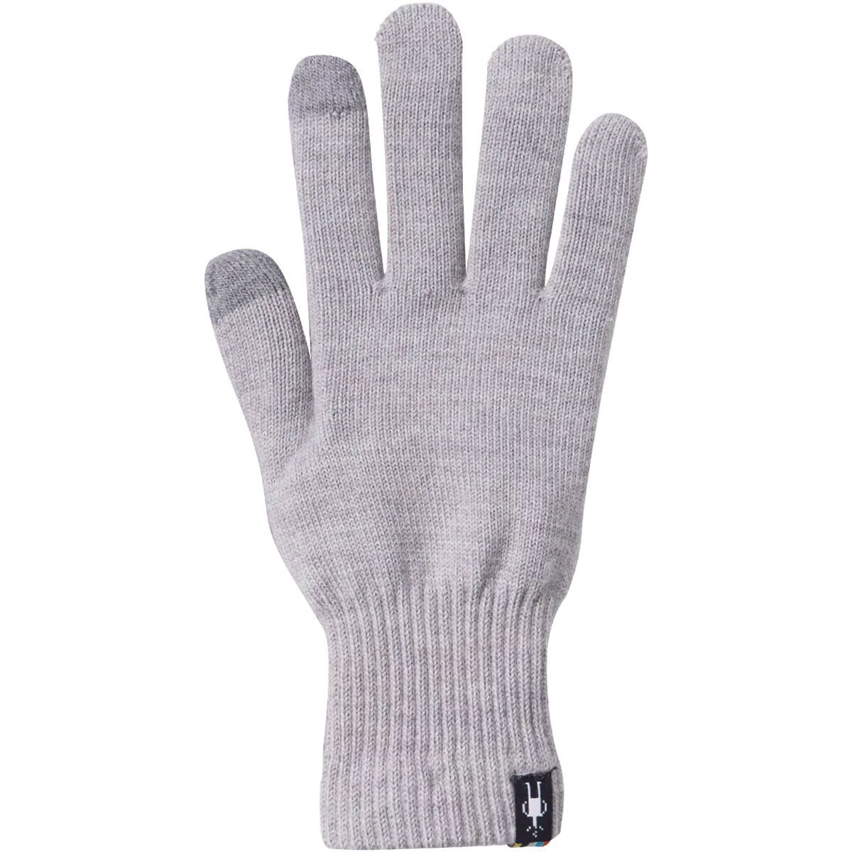 Image of Smartwool Liner Glove Light Gray Heather, L