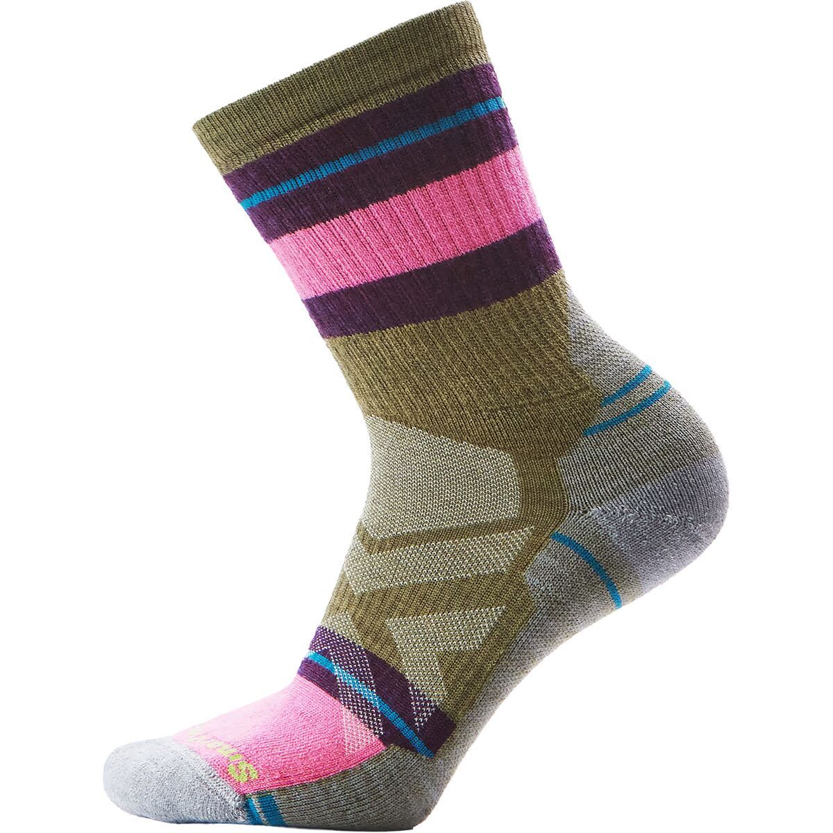 Image of Smartwool Performance Hike Full Cushion Saturnsphere Crew - Women's Winter Moss, S