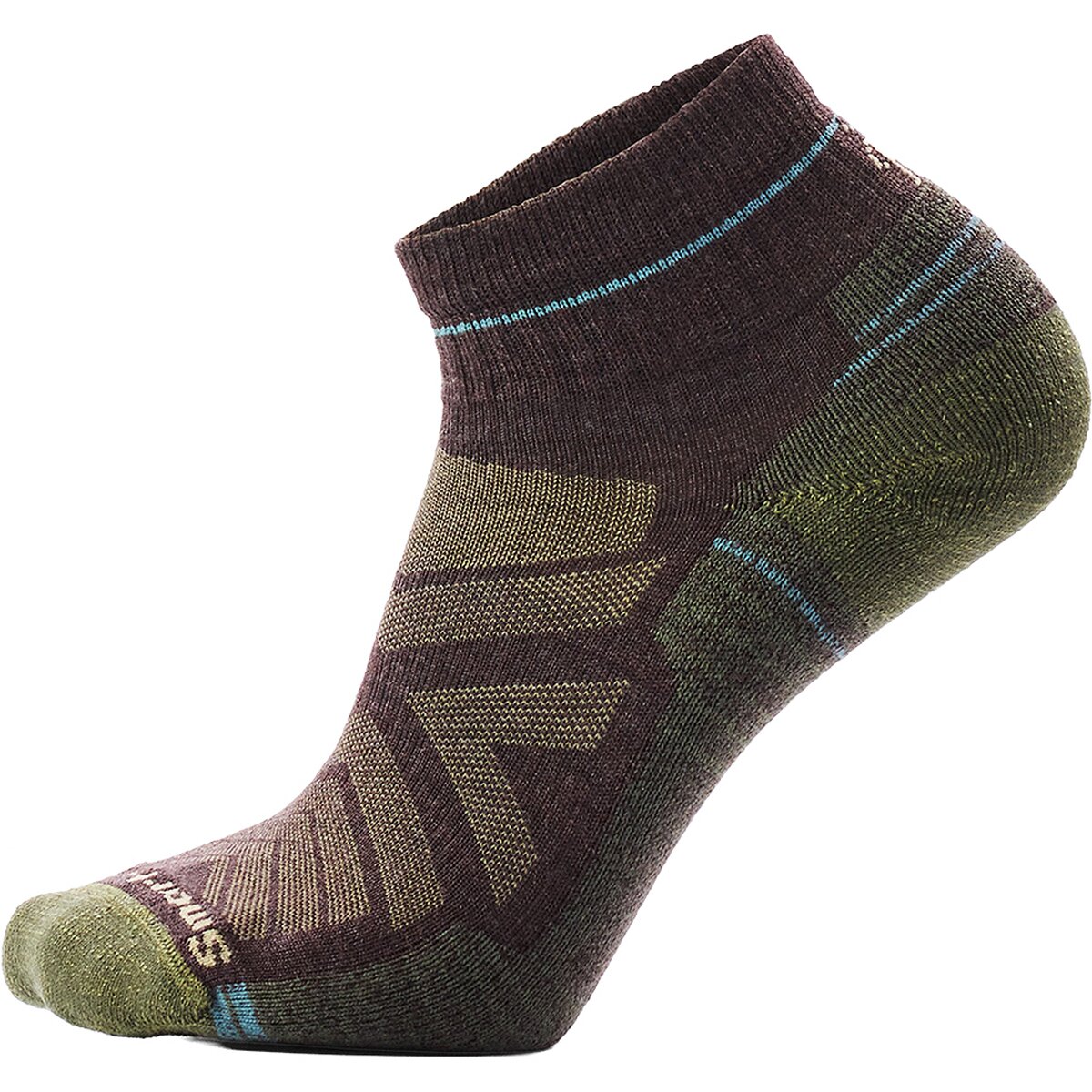 Image of Smartwool Performance Hike Light Cushion Ankle Sock Chestnut, L