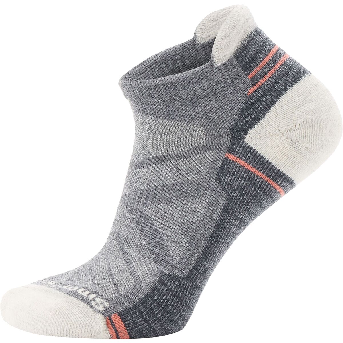 Image of Smartwool Performance Hike Light Cushion Low Ankle Sock - Women's Medium Gray, M