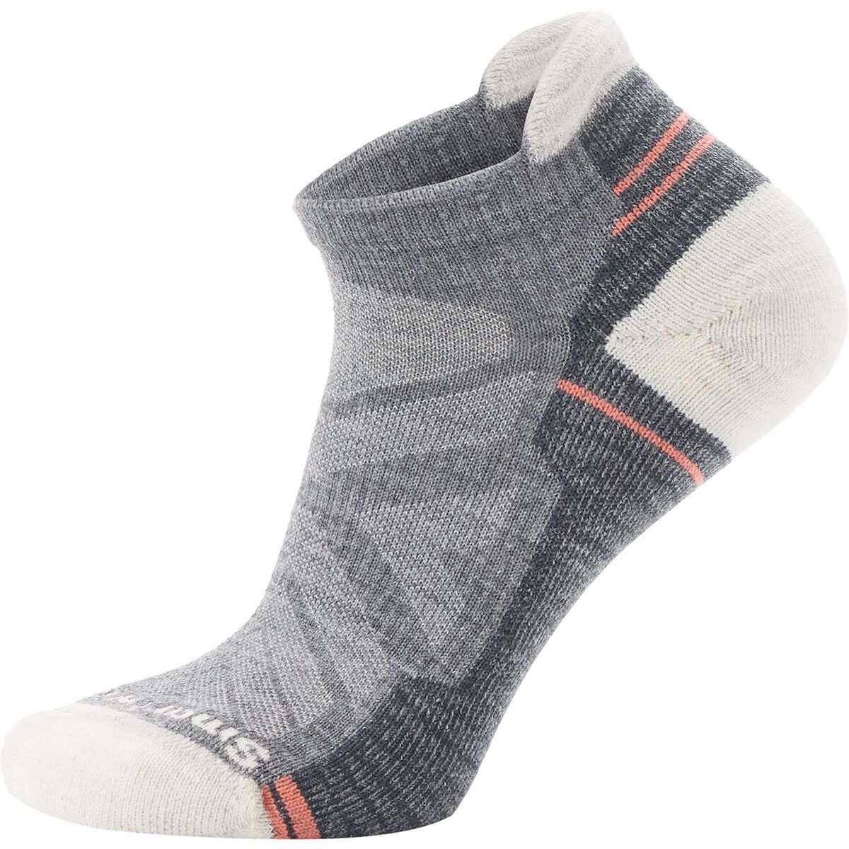 Image of Smartwool Performance Hike Light Cushion Low Ankle Sock - Women's Medium Gray, M