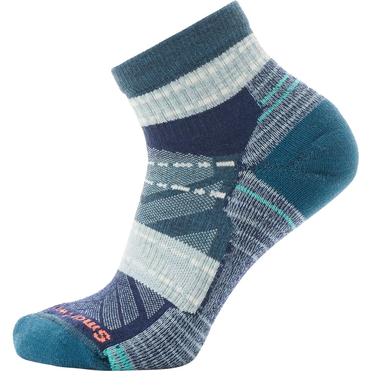 Image of Smartwool Performance Hike Light Cushion Margarita Ankle - Women's Frosty Green, L
