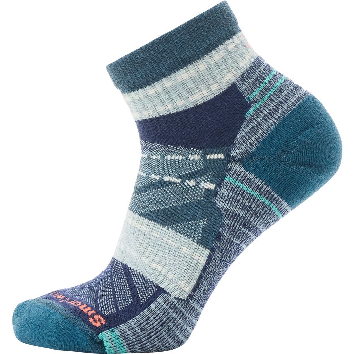 Image of Smartwool Performance Hike Light Cushion Margarita Ankle - Women's Frosty Green, S