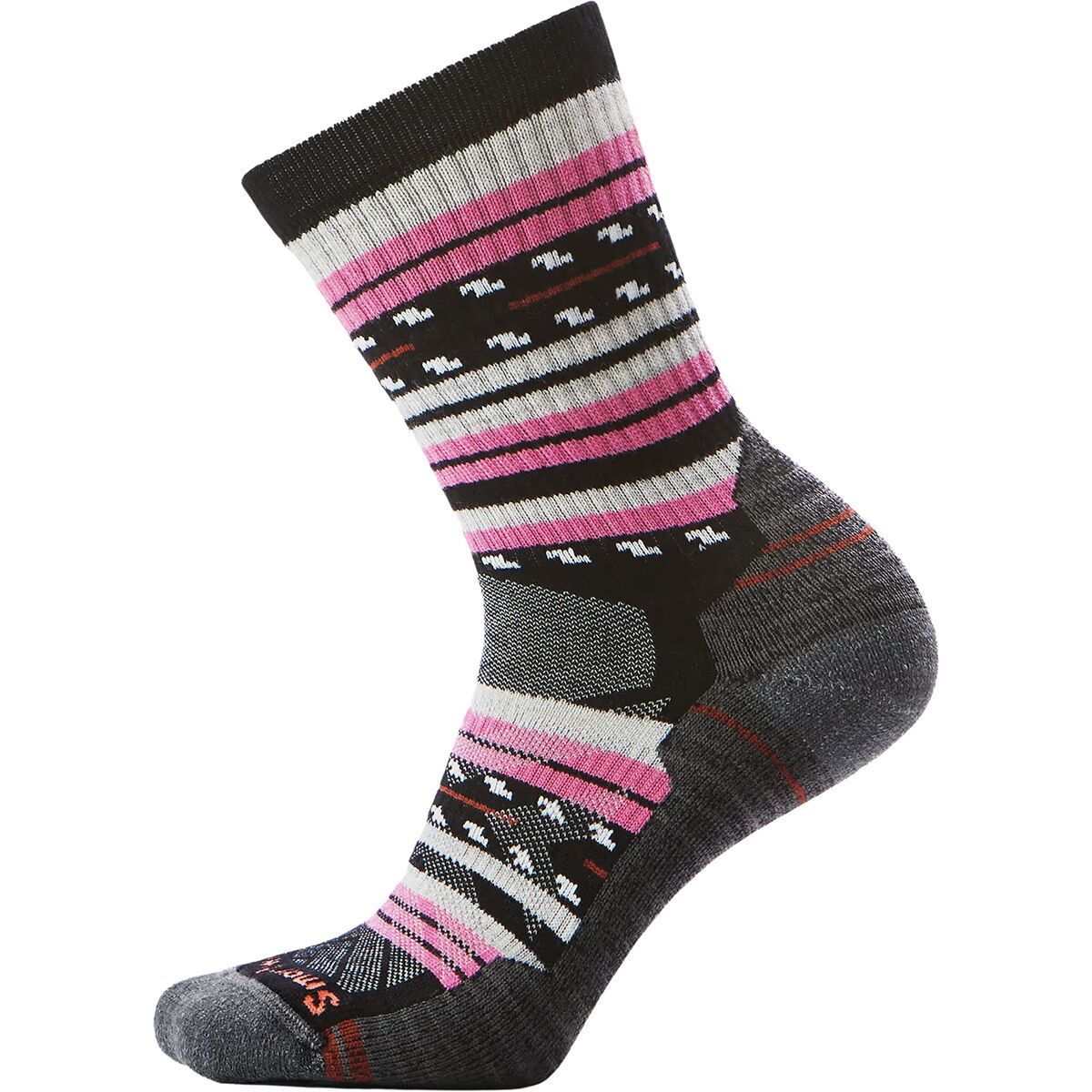 Image of Smartwool Performance Hike Light Cushion Margarita Crew - Women's Black, L