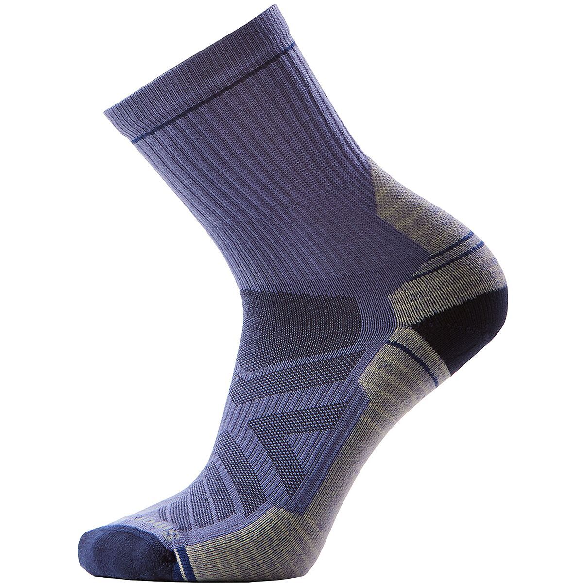 Image of Smartwool Performance Hike Light Cushion Mid Crew Sock Nightfall Blue, M