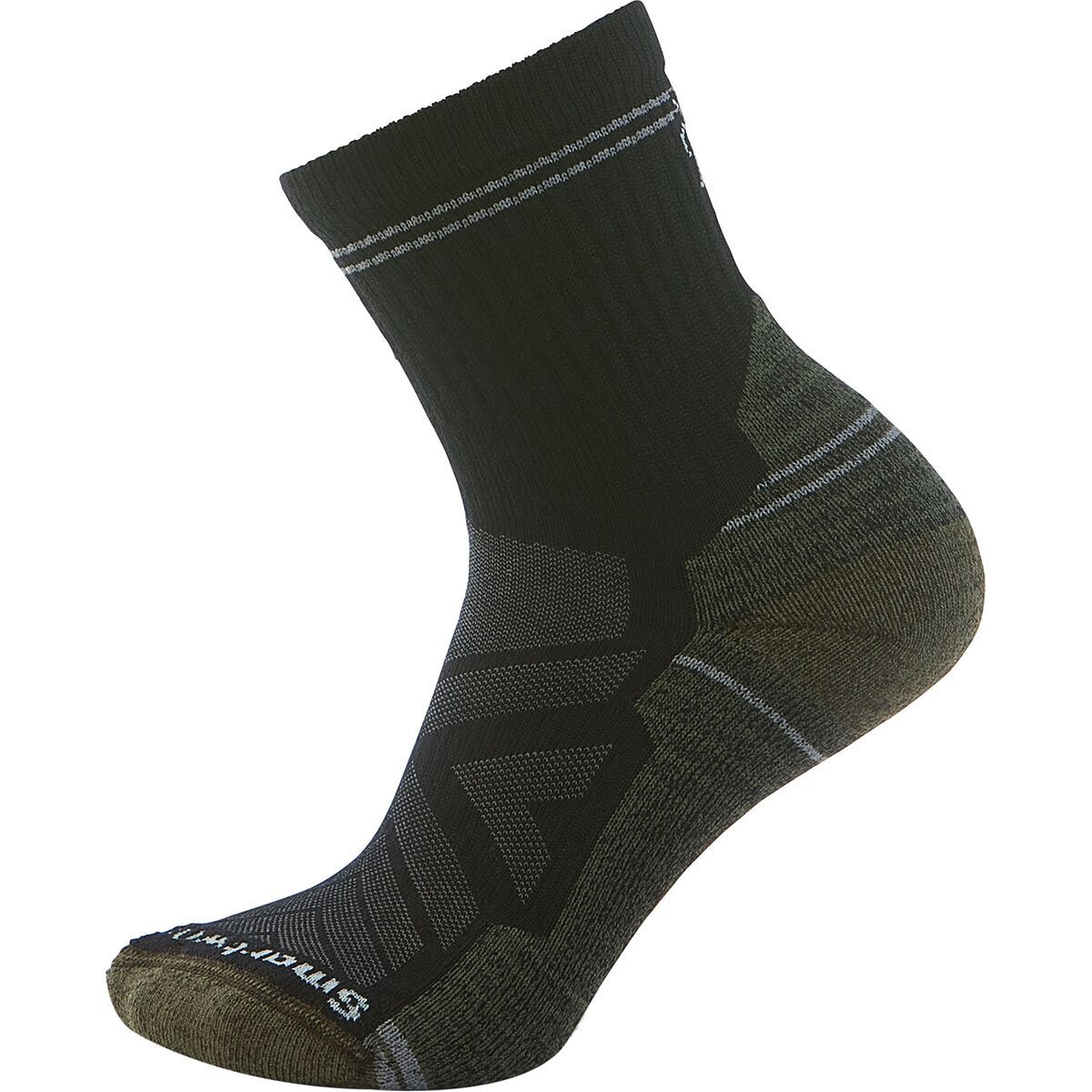 Image of Smartwool Performance Hike Light Cushion Mid Crew Sock - Women's Black, S
