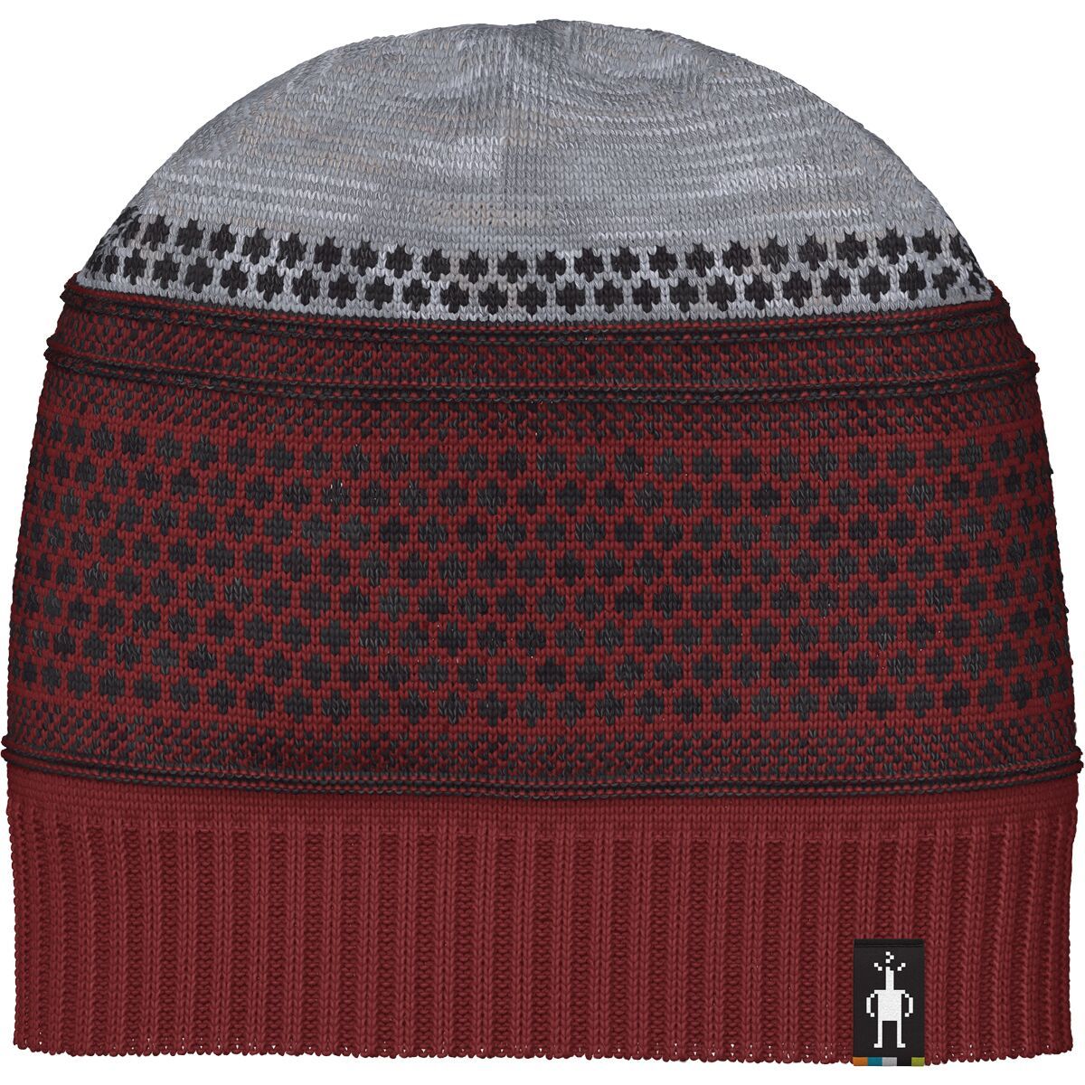 Image of Smartwool Popcorn Cable Beanie Currant Heather, One Size