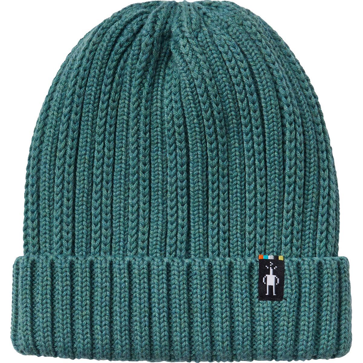 Smartwool Rib Hat Blue Spruce Heather, One Size