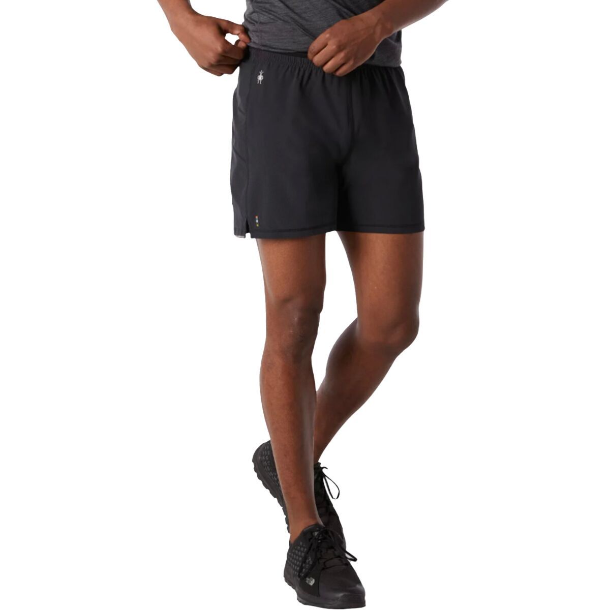 Smartwool Merino Sport Lined 5in Short - Men's Black, M