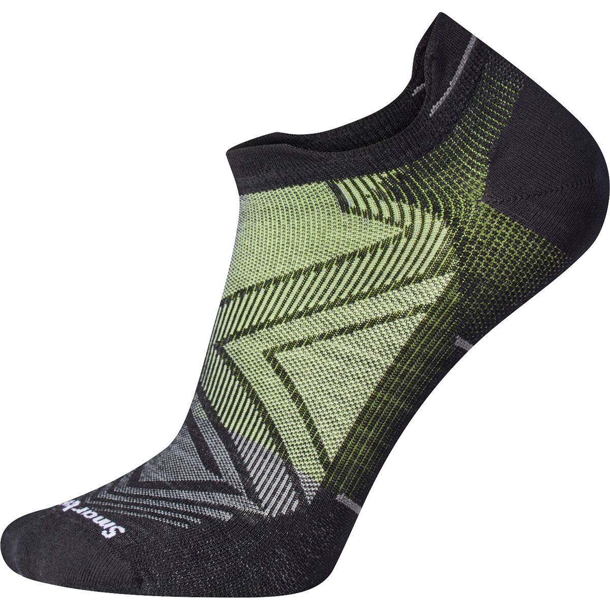 Image of Smartwool Run Zero Cushion Low Ankle Sock Black, L