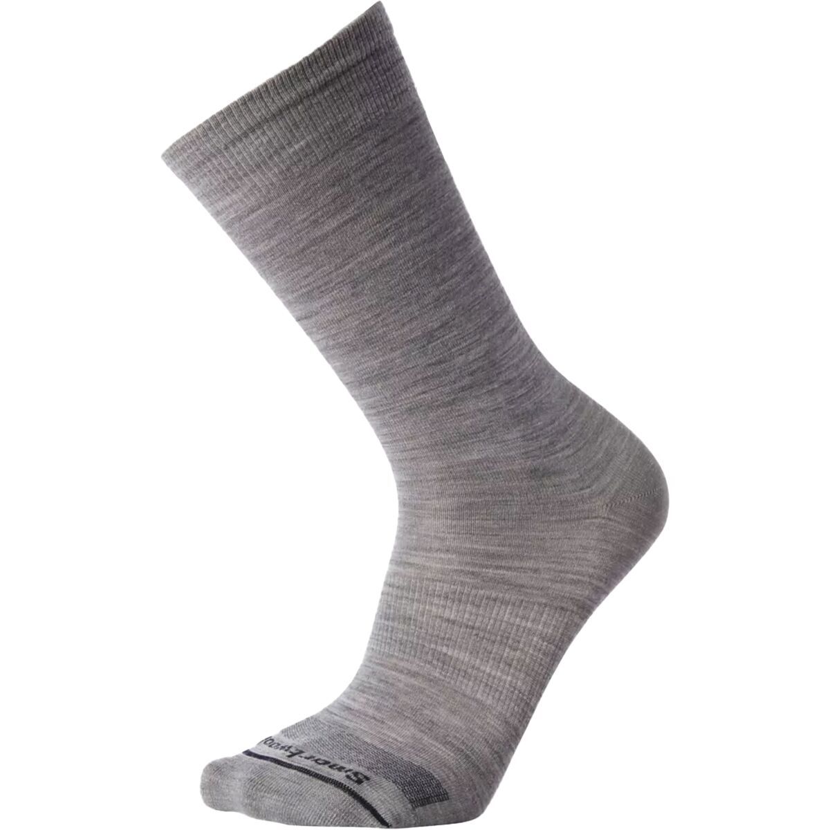 Image of Smartwool Everyday Anchor Line Crew Sock Light Gray, L