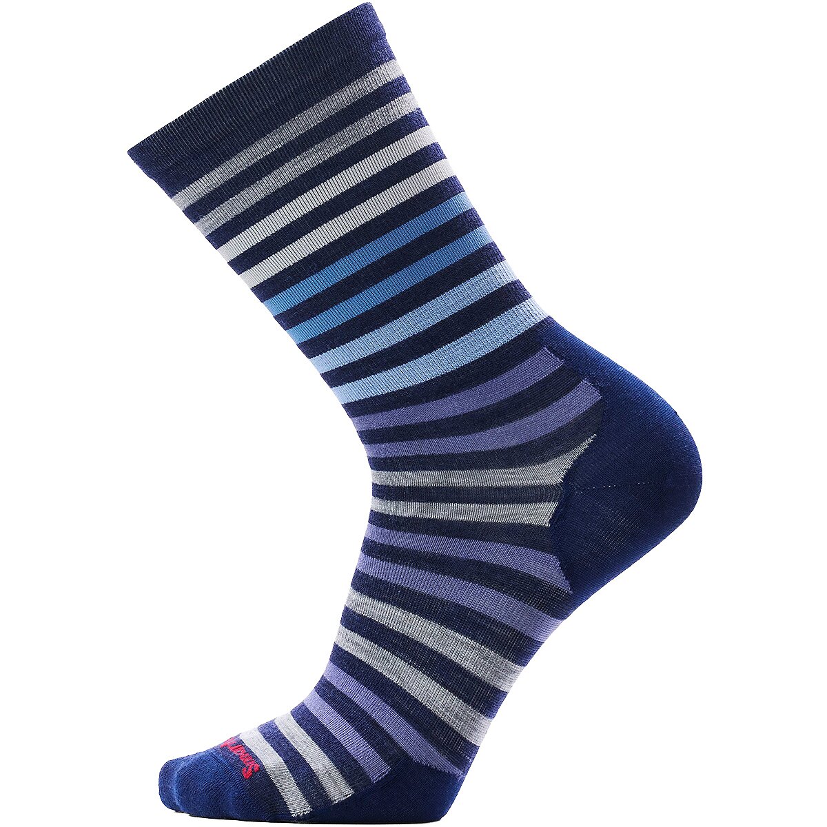 Image of Smartwool Everyday Spruce Street Crew Sock Deep Navy/Nightfall Blue, XL