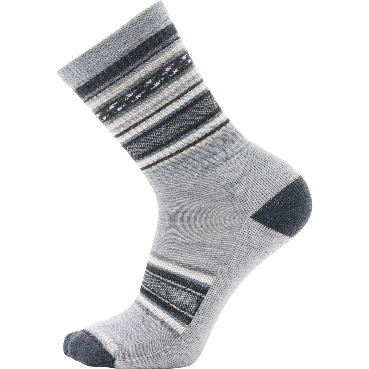 Smartwool Everyday ReGarita Crew Sock Charcoal/Light Gray, M