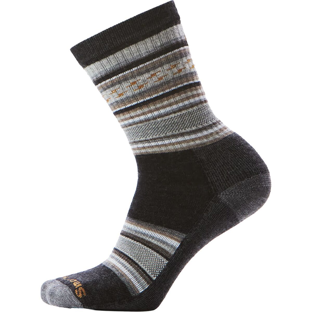 Image of Smartwool Everyday ReGarita Crew Sock Charcoal/Medium Gray, L