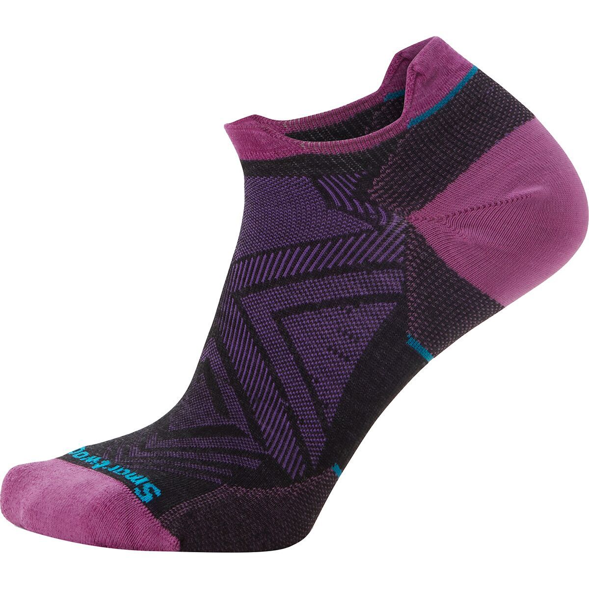 Smartwool Run Zero Cushion Low Ankle Sock - Women's Charcoal, S