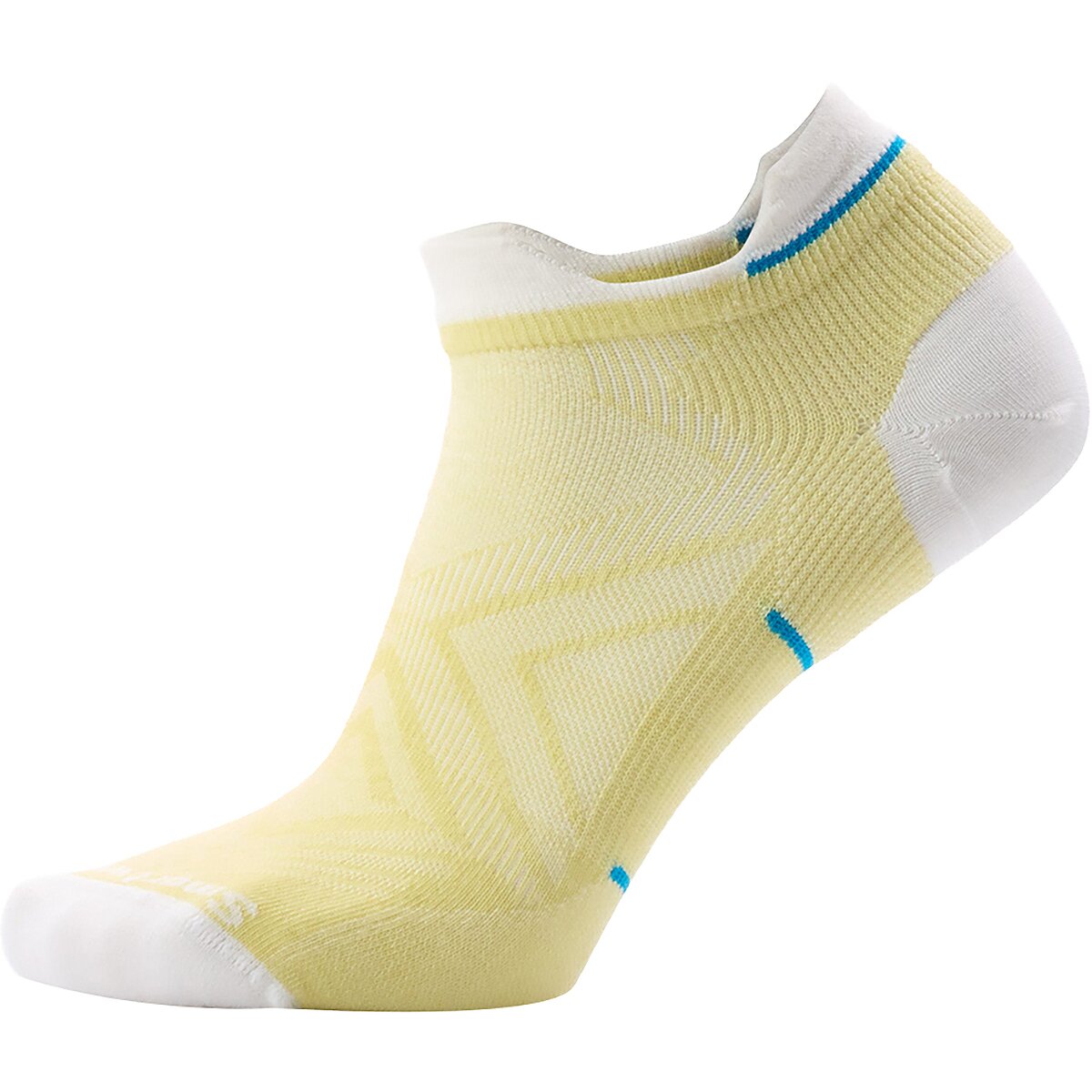 Image of Smartwool Run Zero Cushion Low Ankle Sock - Women's Lemongrass, L