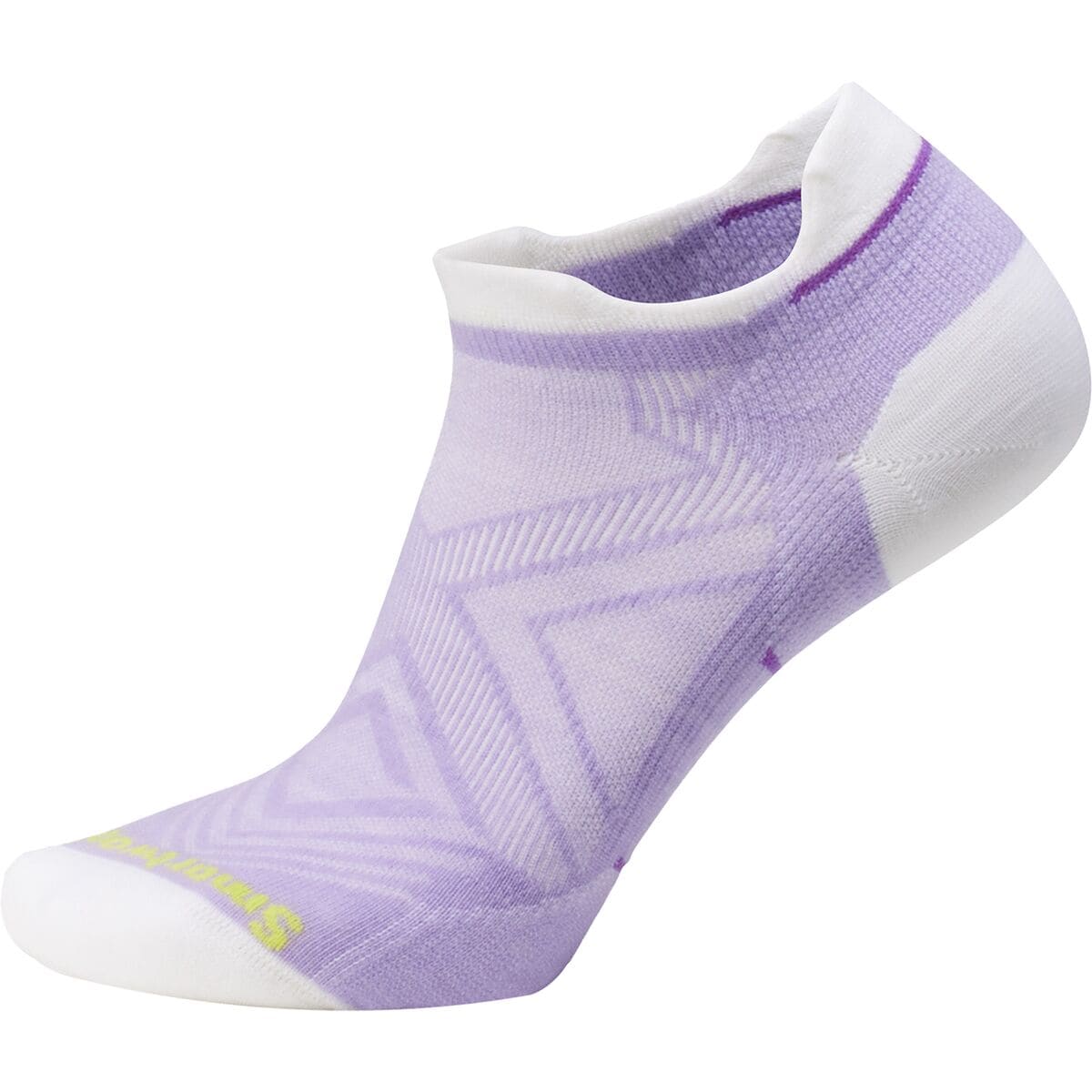 Image of Smartwool Run Zero Cushion Low Ankle Sock - Women's Ultra Violet, L
