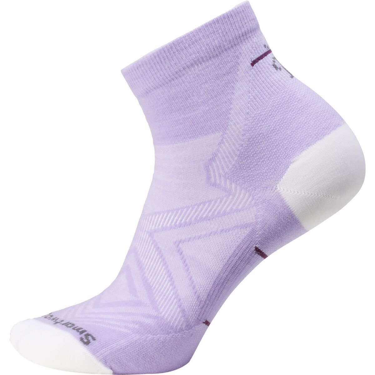 Smartwool Run Zero Cushion Ankle Sock - Women's Ultra Violet, S