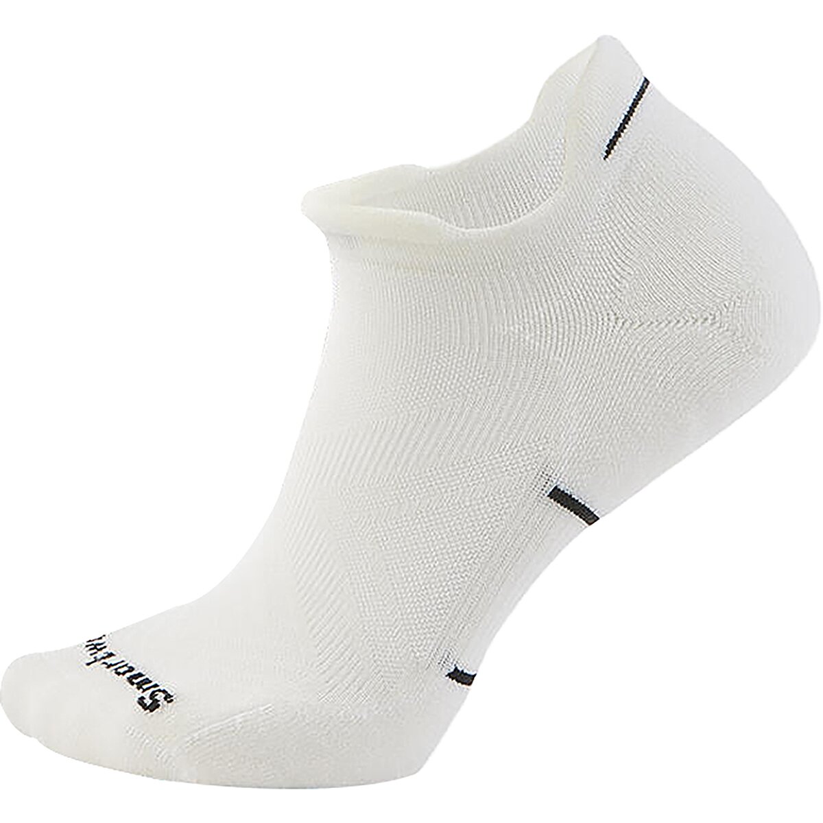 Image of Smartwool Run Targeted Cushion Low Ankle Sock - Women's Black/White2, M