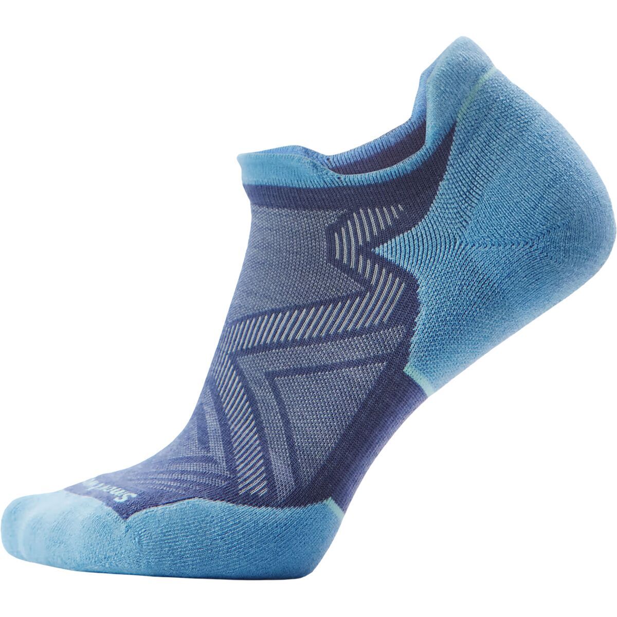 Image of Smartwool Run Targeted Cushion Low Ankle Sock - Women's Nightfall Blue, L