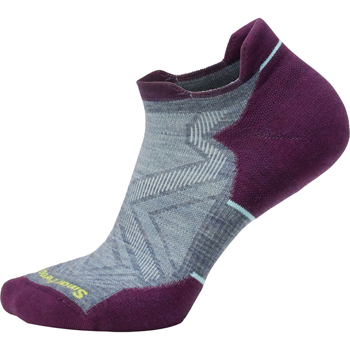 Smartwool Run Targeted Cushion Low Ankle Sock - Women's Pewter Blue, S