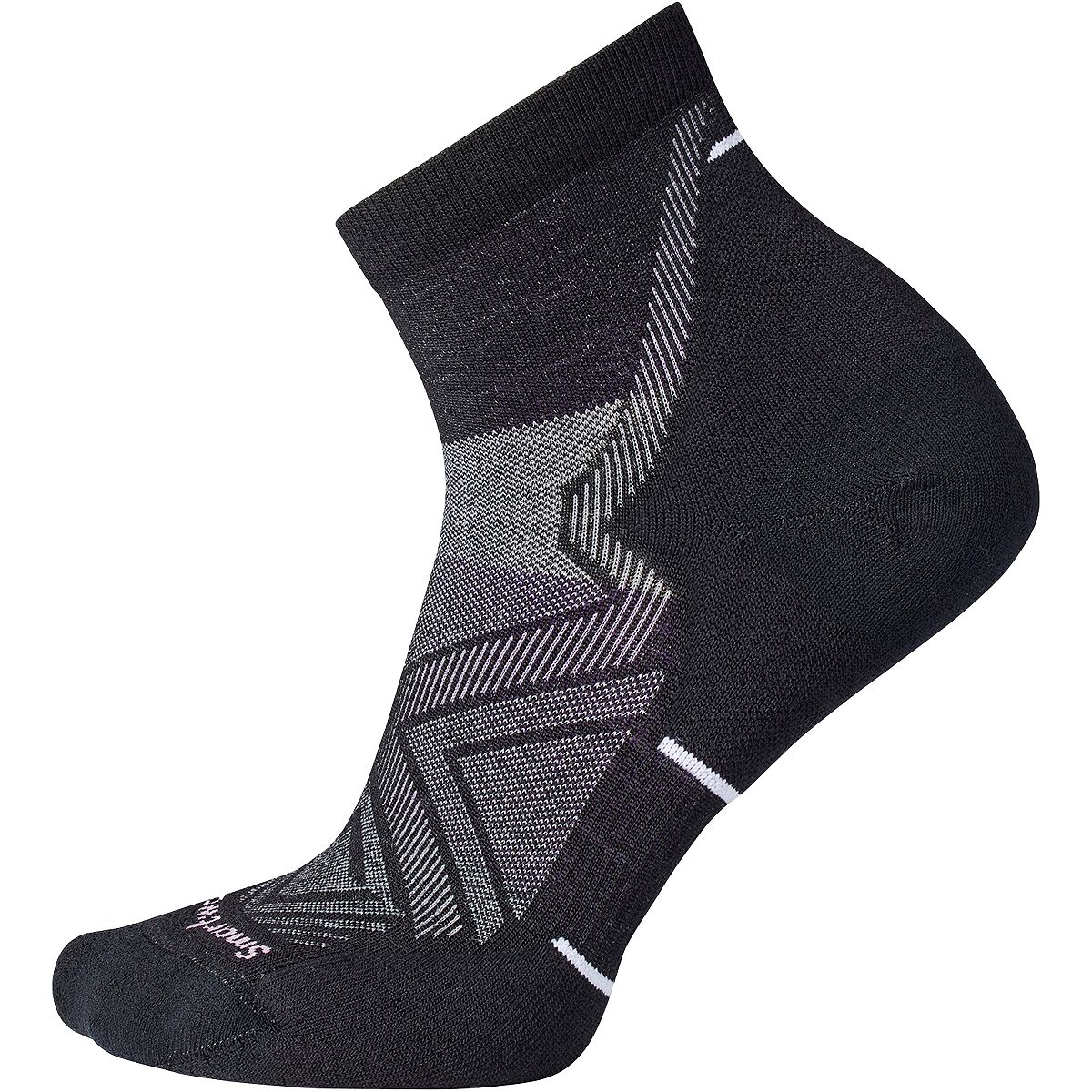 Image of Smartwool Run Targeted Cushion Ankle Sock - Women's Black, L