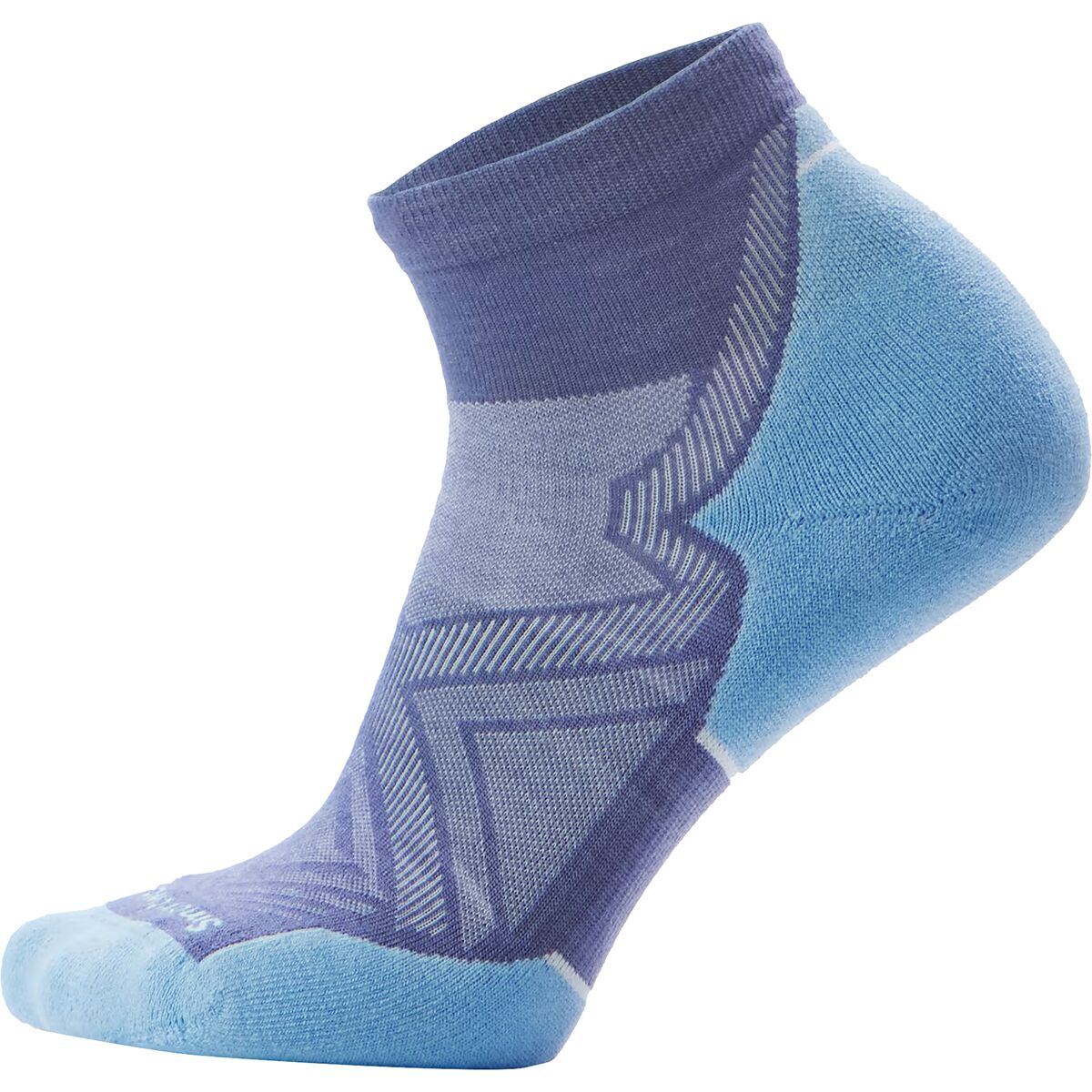 Image of Smartwool Run Targeted Cushion Ankle Sock - Women's Nightfall Blue, M