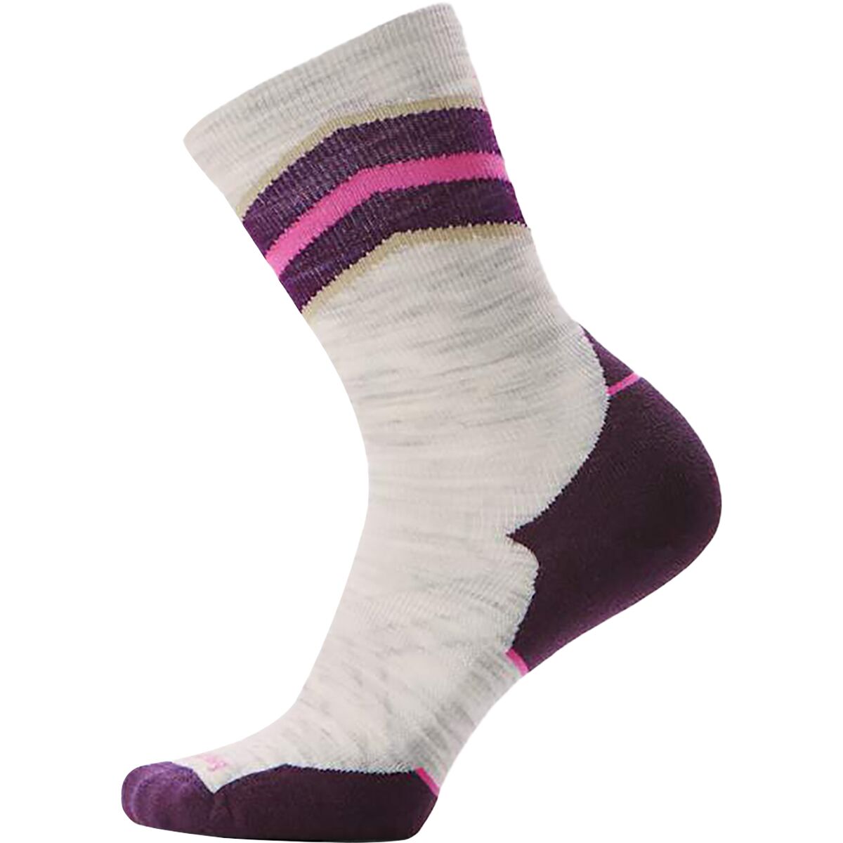Image of Smartwool Run Targeted Cushion Mid Crew Sock - Women's Ash, S