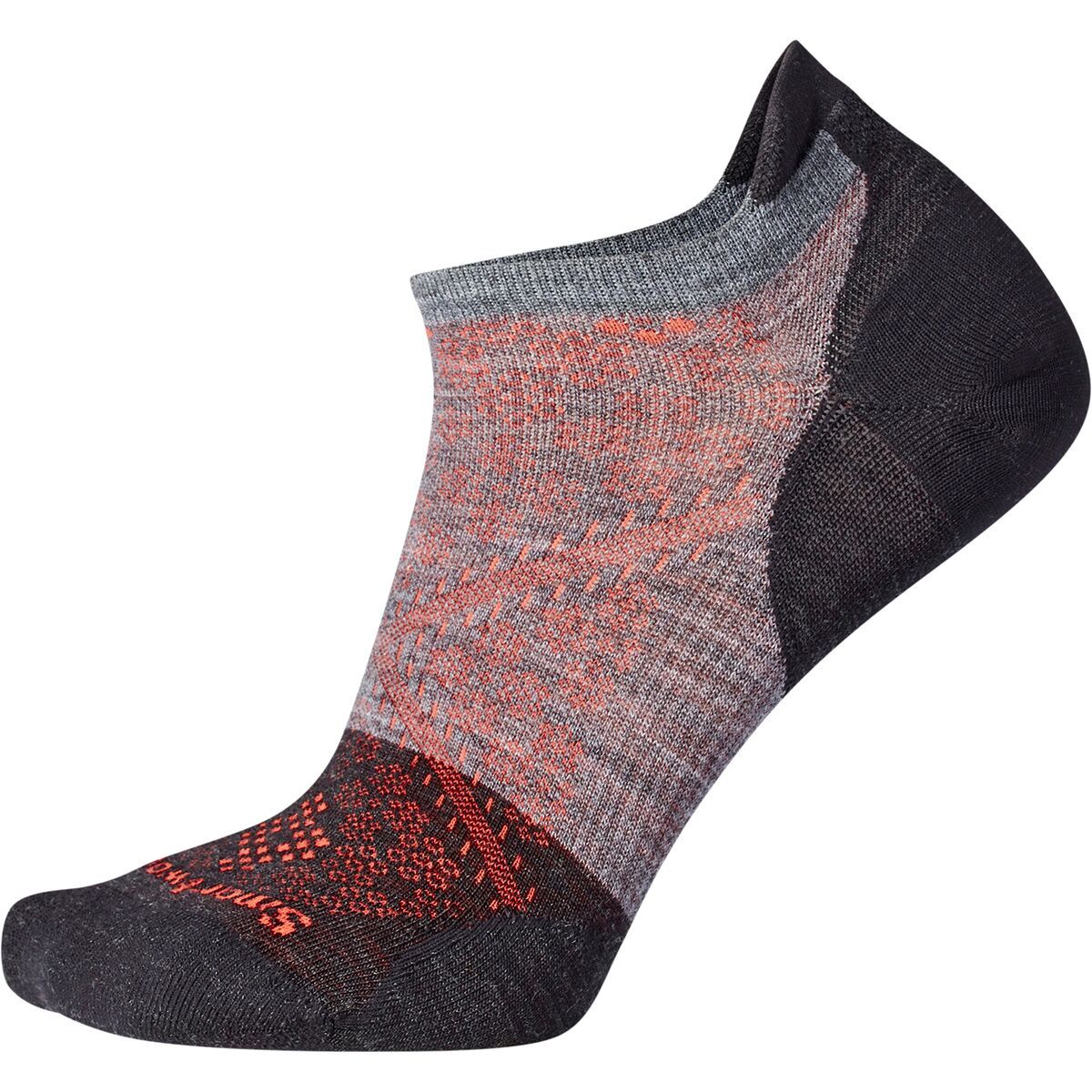 Smartwool Bike Zero Cushion Low Ankle Sock - Women's Medium Gray, L
