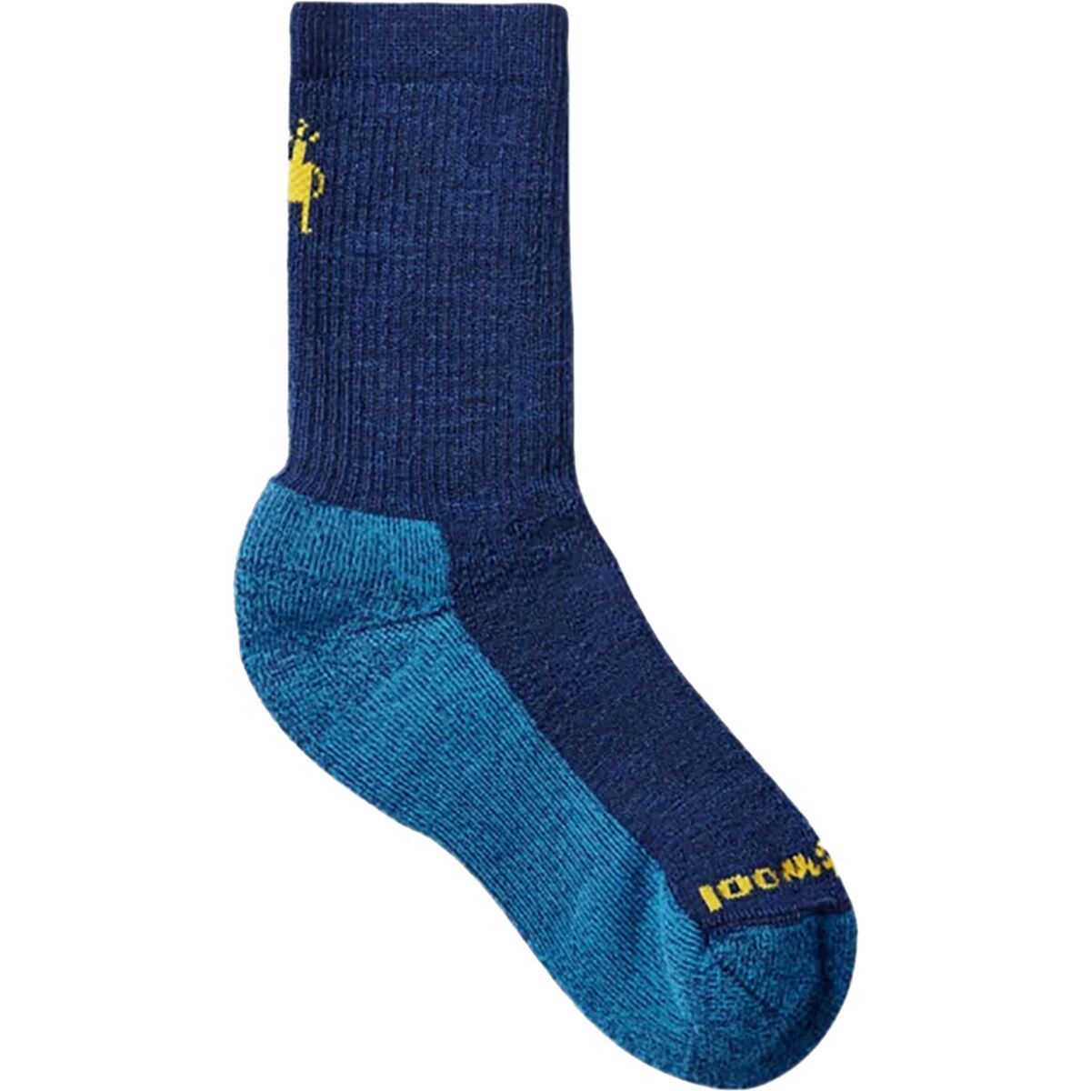 Smartwool Hike Full Cushion Crew Sock - Kids' Alpine Blue, L