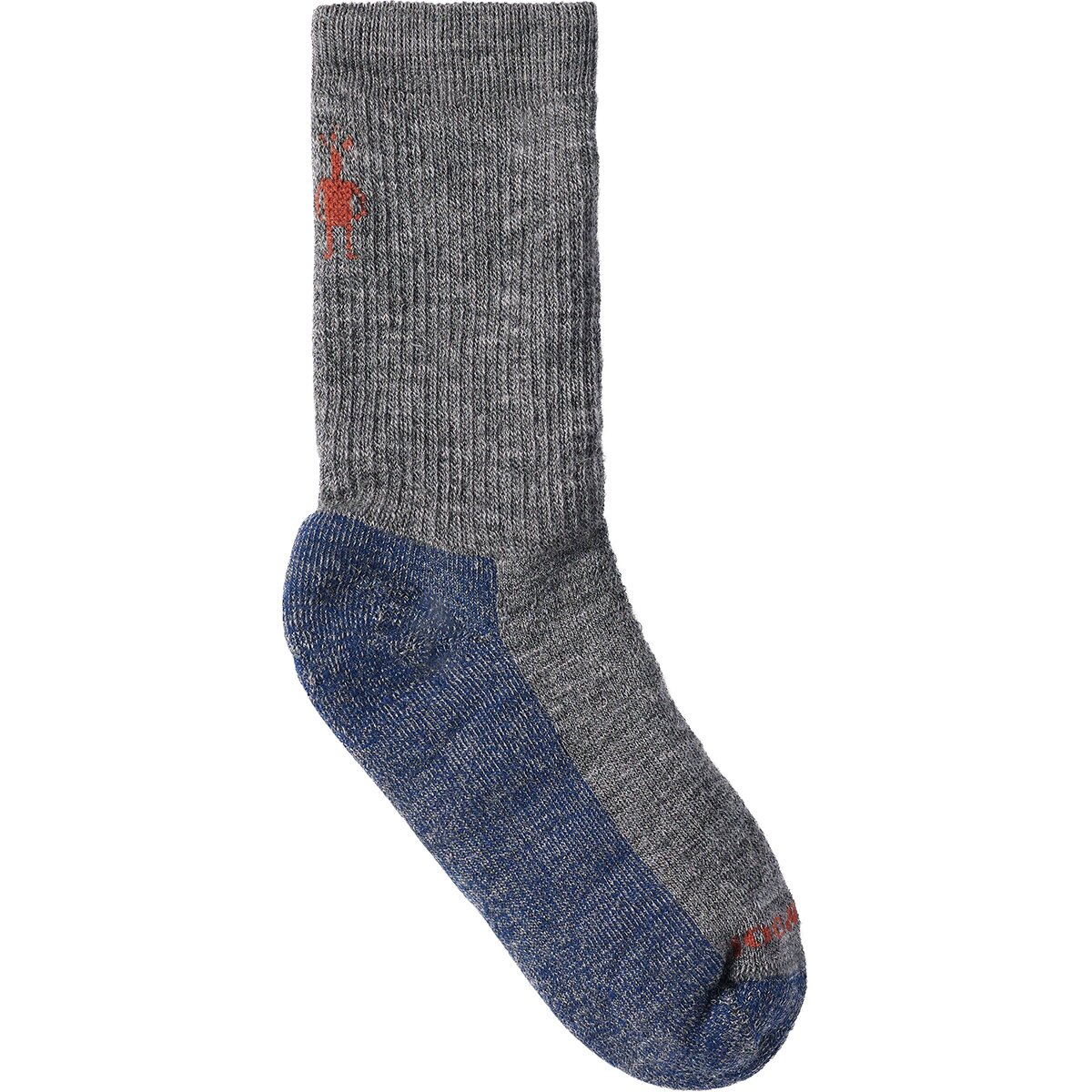 Image of Smartwool Hike Full Cushion Crew Sock - Kids' Medium Gray, L