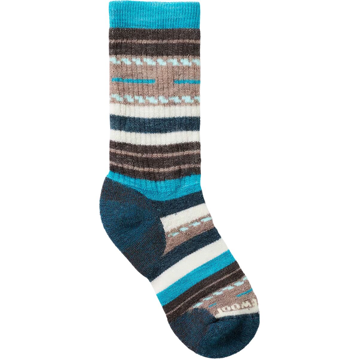 Image of Smartwool Hike Full Cushion Margarita Crew Sock - Kids' Capri, M