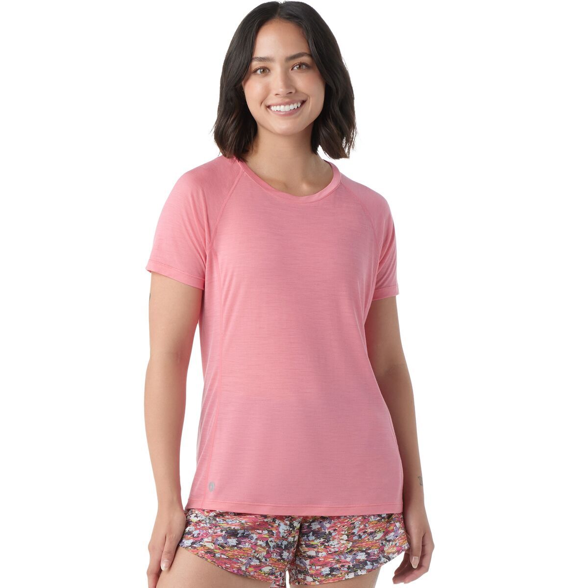 Smartwool Merino Sport Ultralite Short-Sleeve Shirt - Women's Guava Pink, S