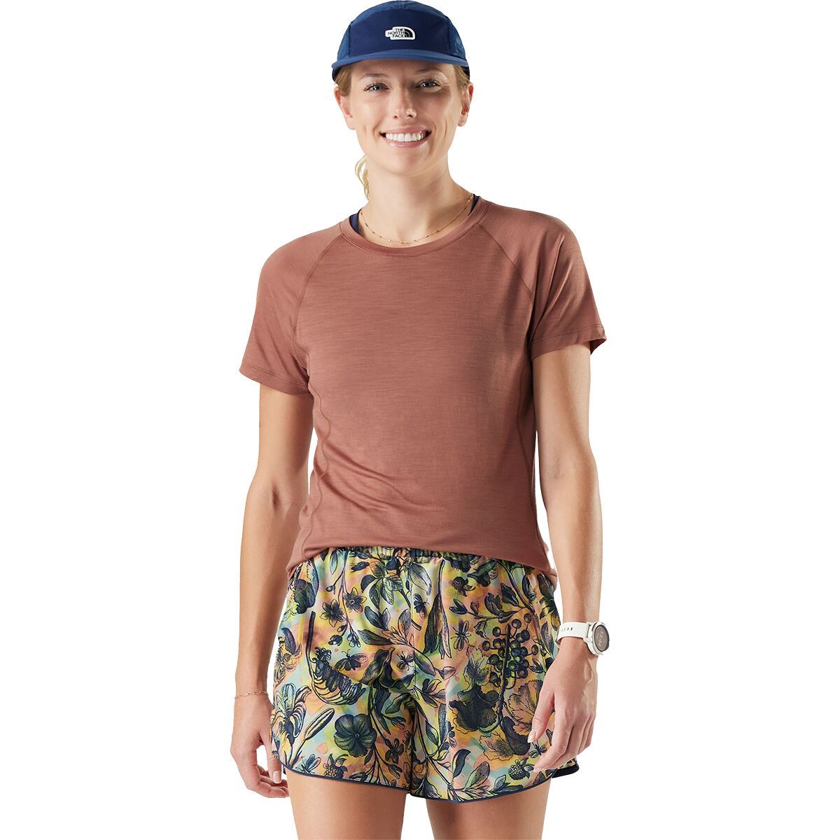 Image of Smartwool Merino Sport Ultralite Short-Sleeve Shirt - Women's Mocha, S