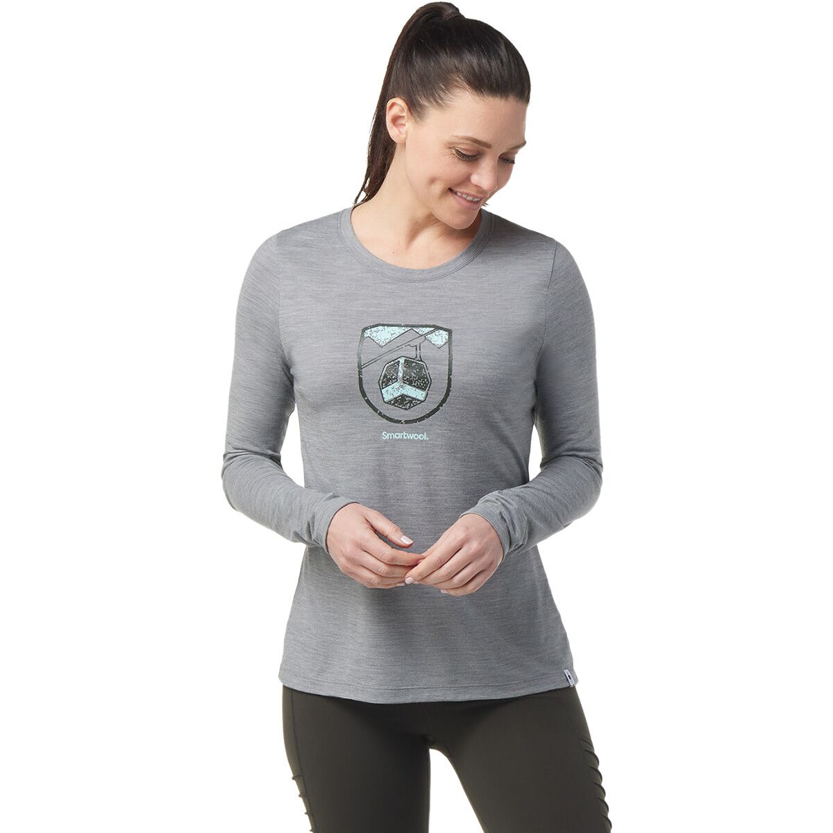 Gondola Ride Long-Sleeve Graphic T-Shirt - Women