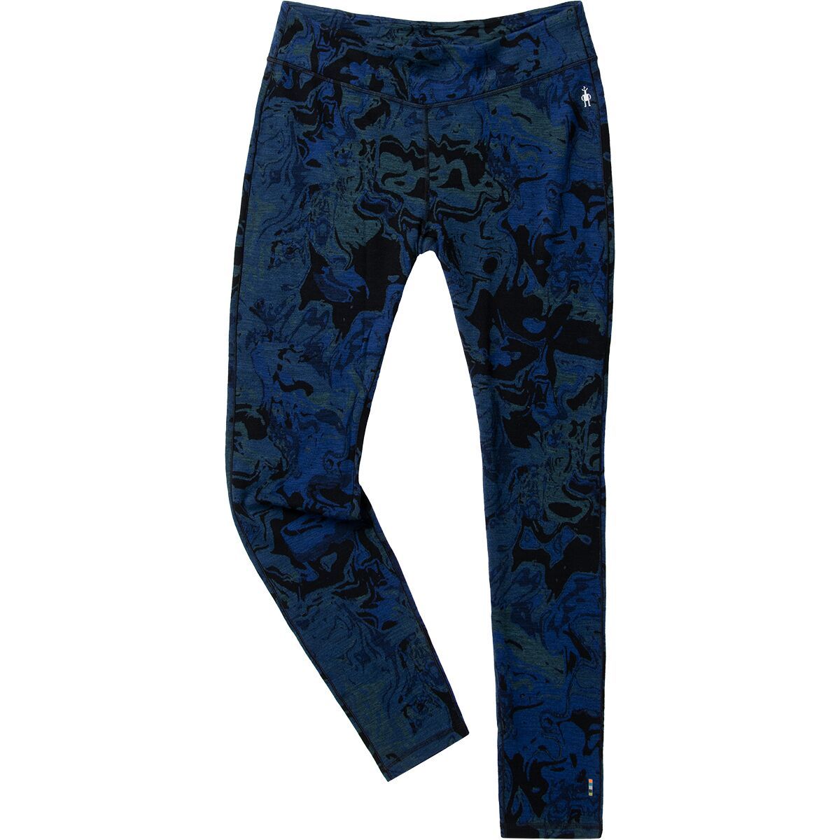 Smartwool Classic Thermal Merino Base Layer Pattern Bottom - Women's Blueberry Hill Marble, XS