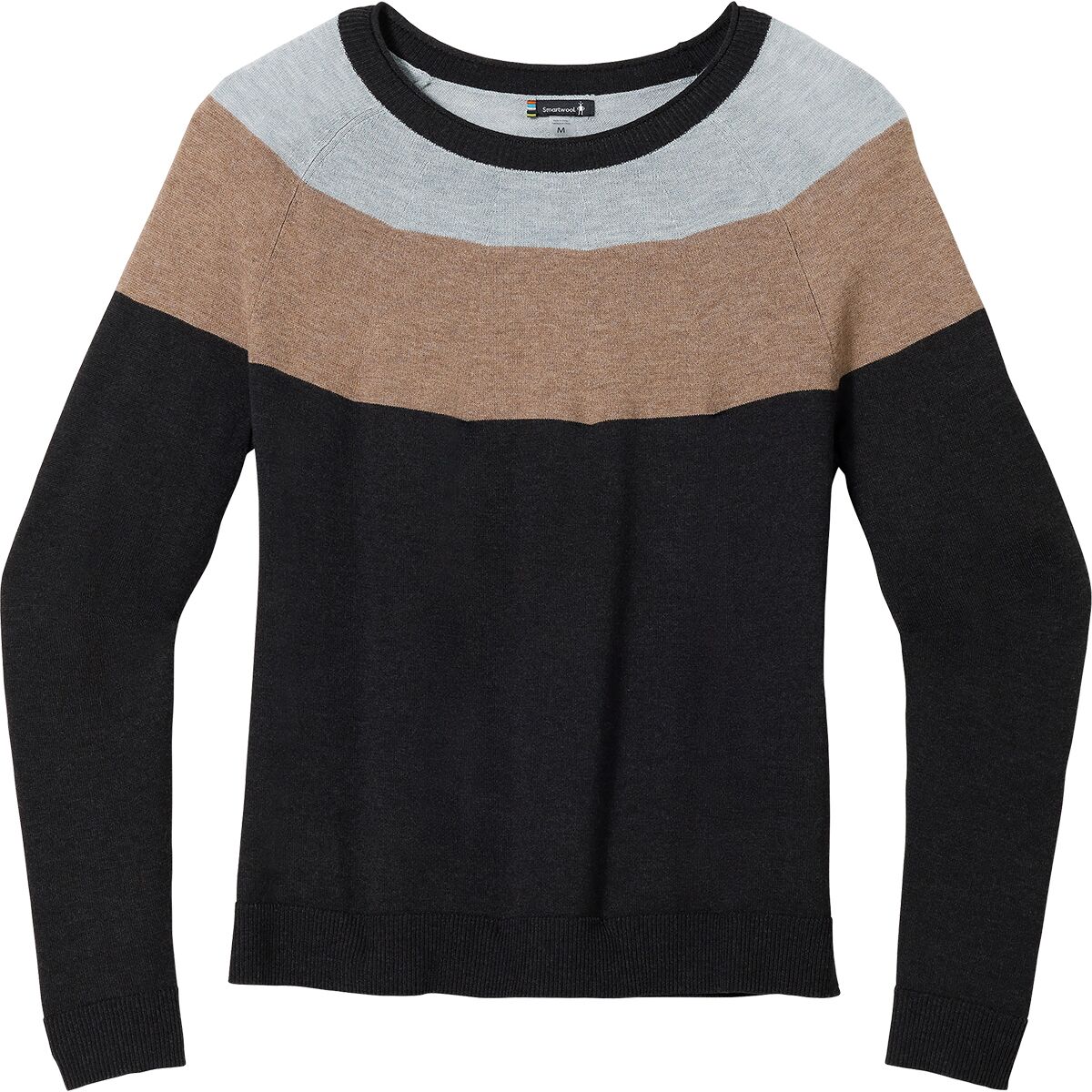 (取寄) スマートウール レディース エッジウッド カラーブロック クルー セーター Smartwool women Edgewood Colorblock Crew Sweater Almond Donegal Smartwool Edgewood Colorblock Crew Sweater - Women's - Clothing