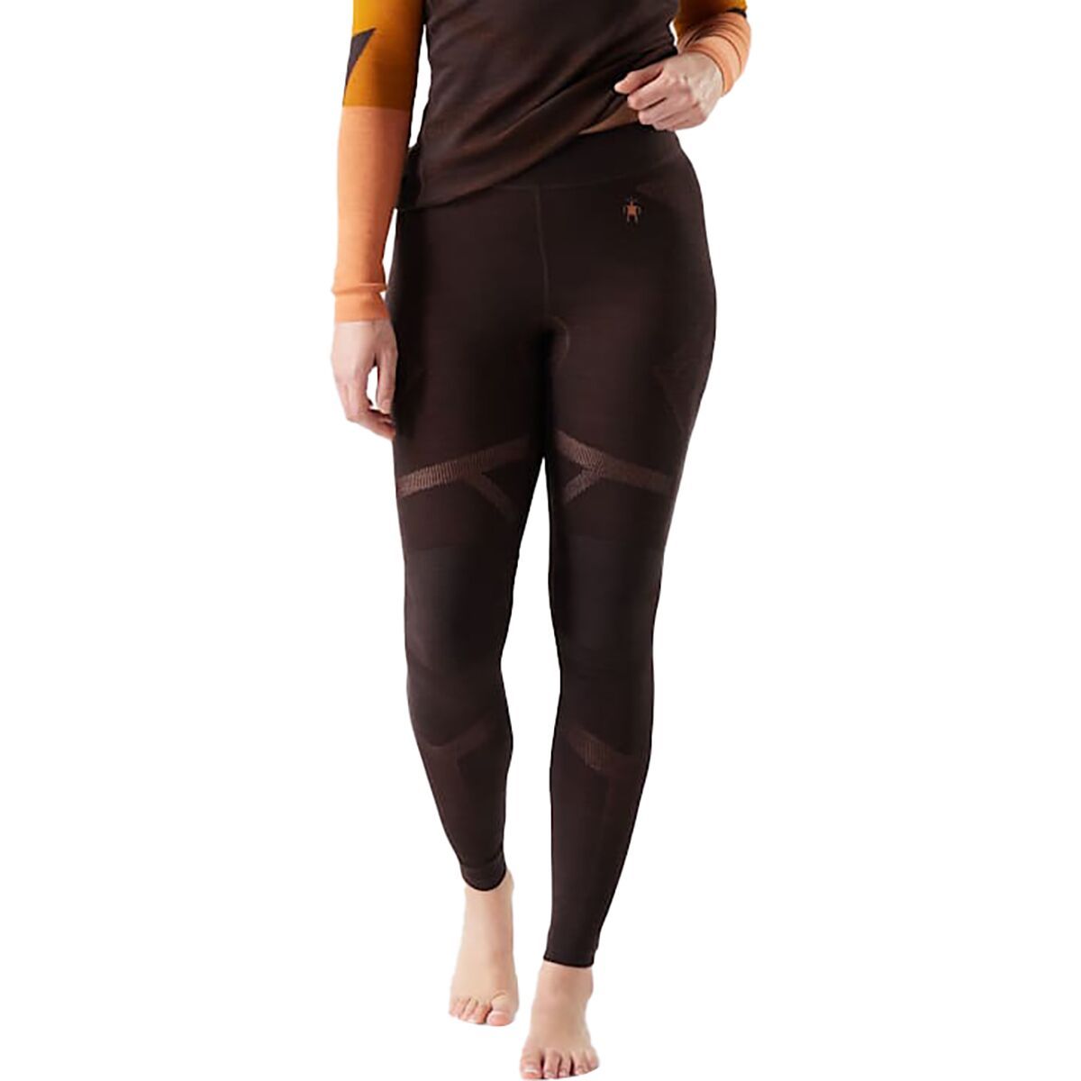 Image of Smartwool Intraknit Thermal Merino Base Layer Bottom - Women's Mink/Terracotta, XS