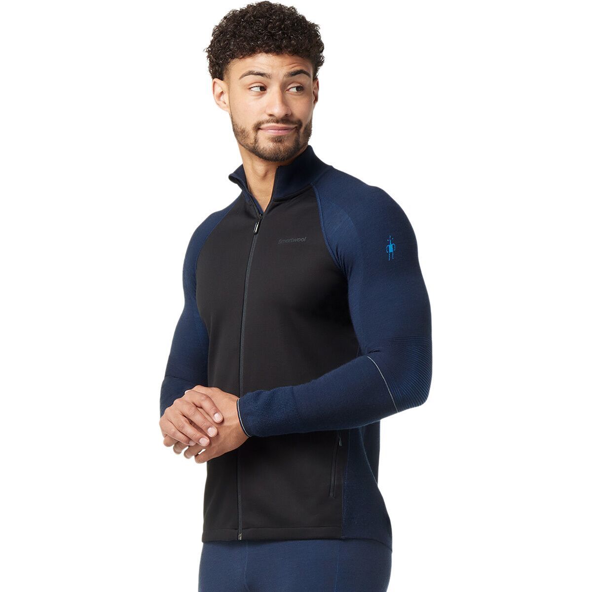 Smartwool Intraknit Merino Sport Full-Zip Jacket - Men's Deep Navy, M