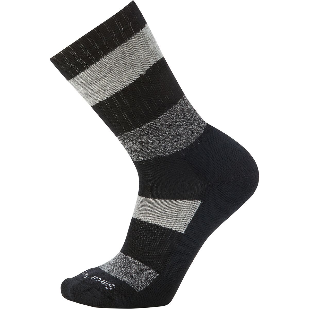 Image of Smartwool Everyday Barnsley Sweater Crew Sock Black, L